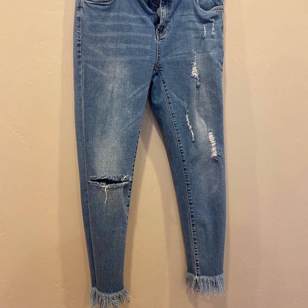 Boot cut denim jeans